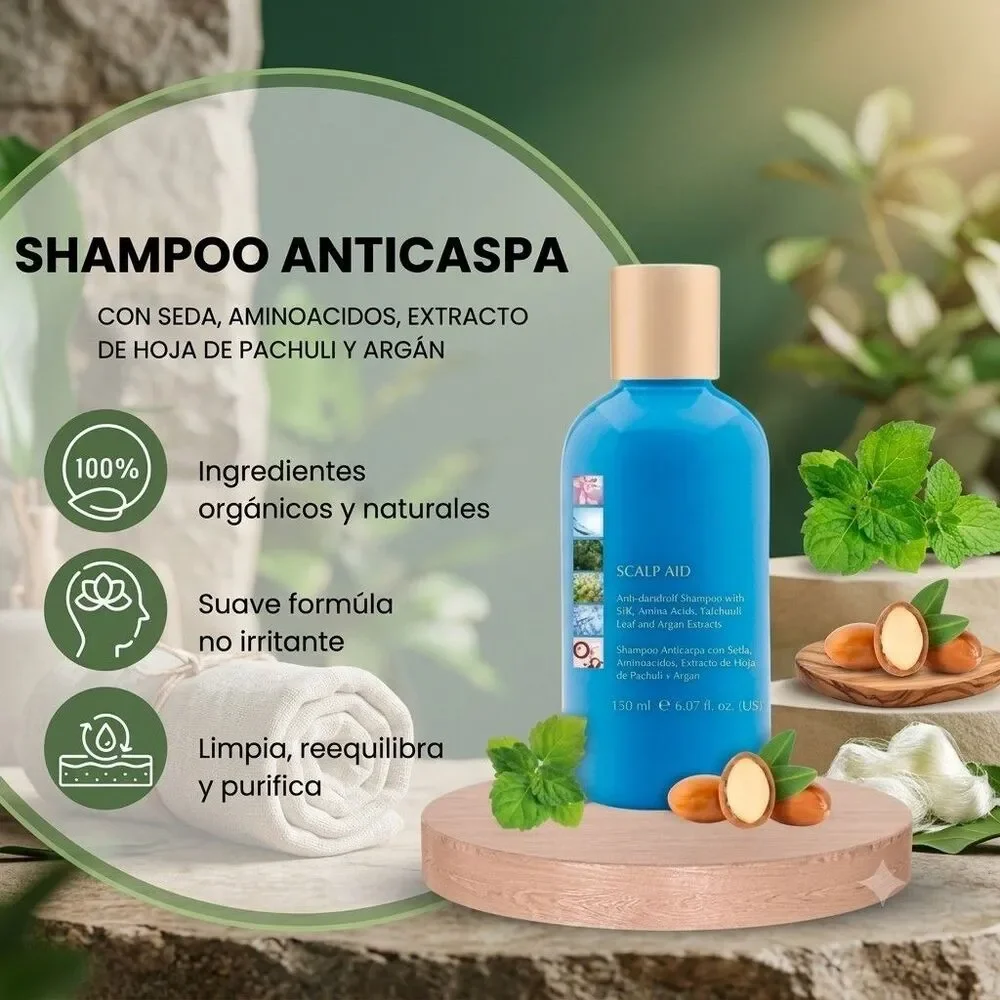 Shampoo Anticaspa Terramar Scalp Aid 6.09 Oz